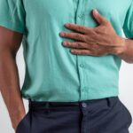 Infinity Collar Short Sleeve Shirt