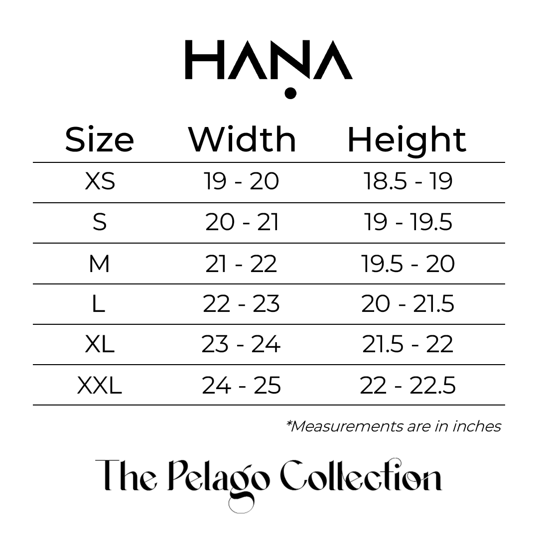 The Coral Linen Crop size guide