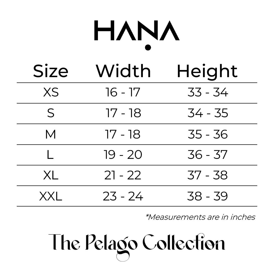 The Pelagia Linen Dress size guide