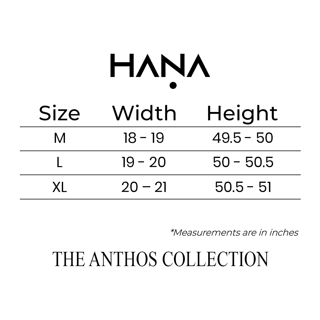 The Kusum Category Size guide